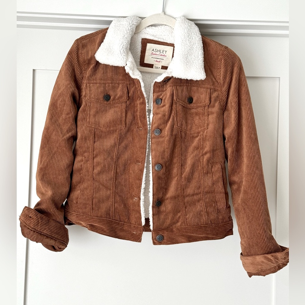 Women’s Ashley Sherpa Lined Corduroy Jacket